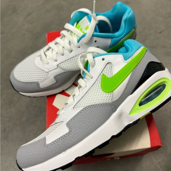 NIB Nike Air Max St Retro Running Sneakers White Blue Women’s Size 7/38 - Picture 4 of 6